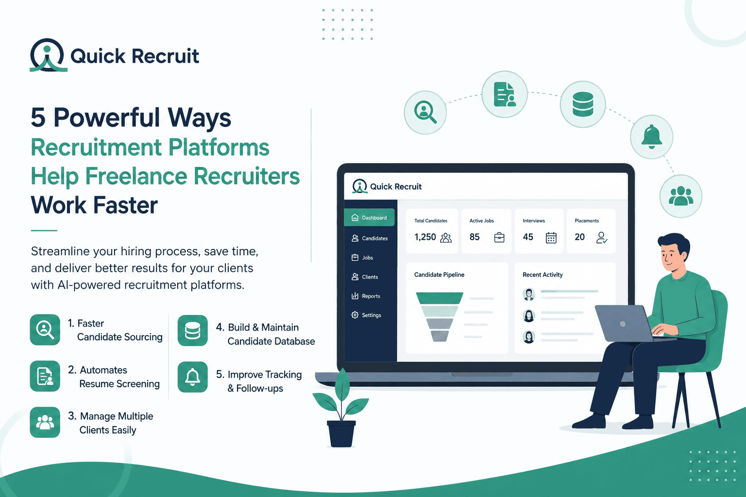 Recruitment Platforms for Freelance Recruiters
