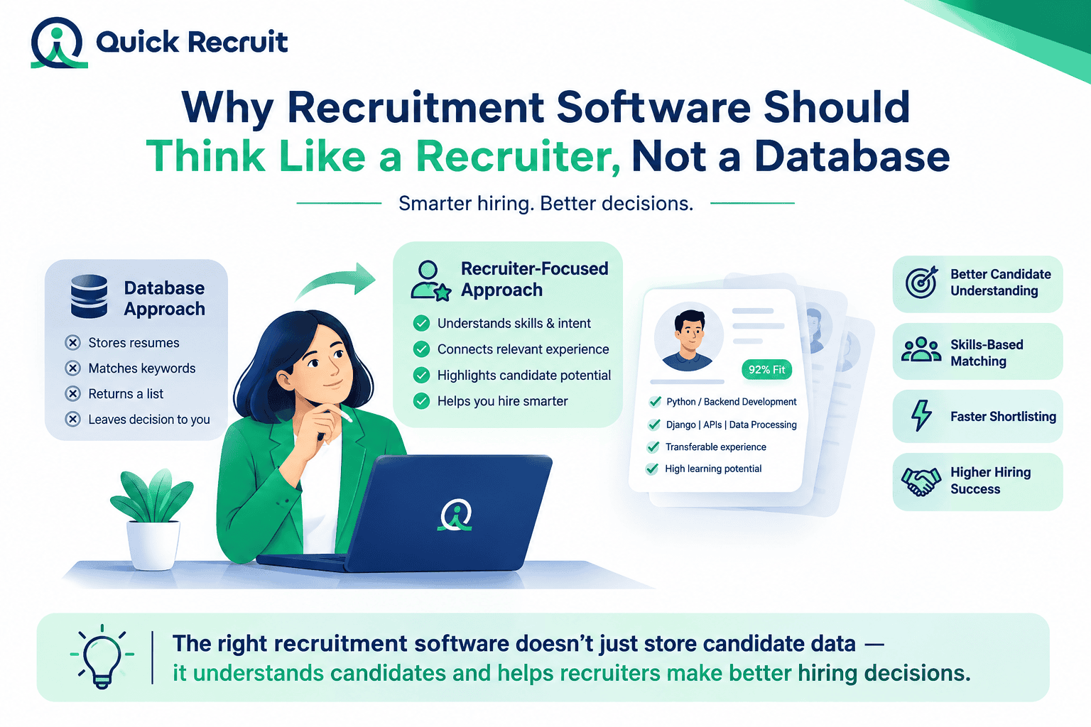 recruitment software that thinks like a recruiter